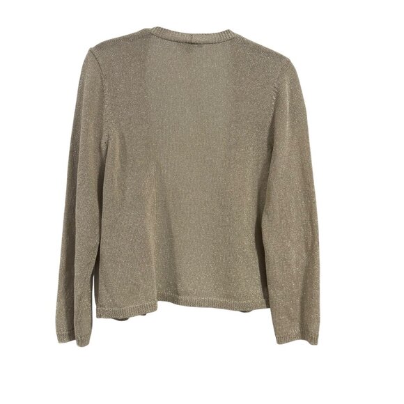 Eileen Fisher Shimmer Metallic Sweater Size XS - Picture 5 of 7